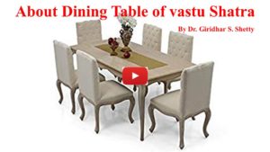 About Dining Table of vastu Shatra