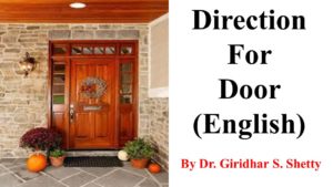 Direction For Door ( English )