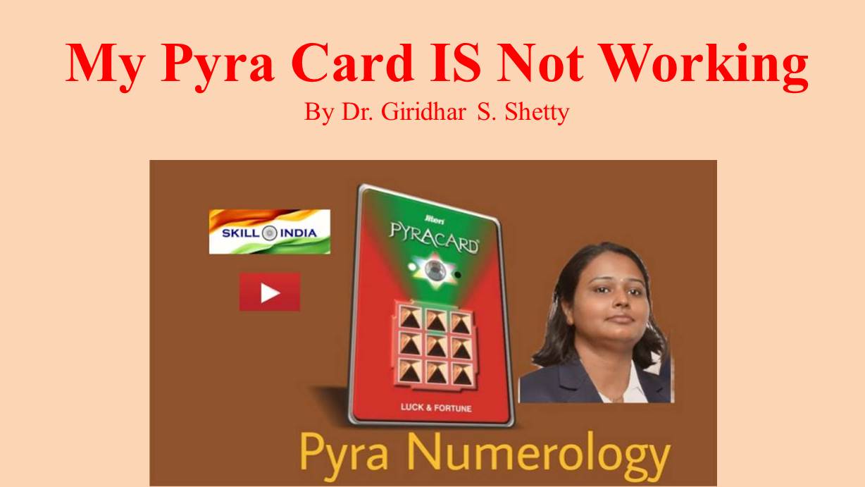 My Pyra Card IS Not Working