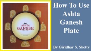 How To Use Ashta Ganesh Plate