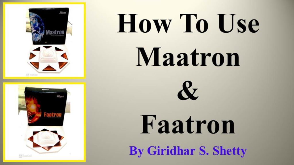 How To Use Maatron & Faatron?