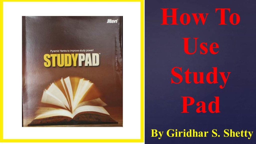 How To Use Study Pad?