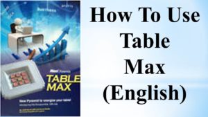 How To Use Table English